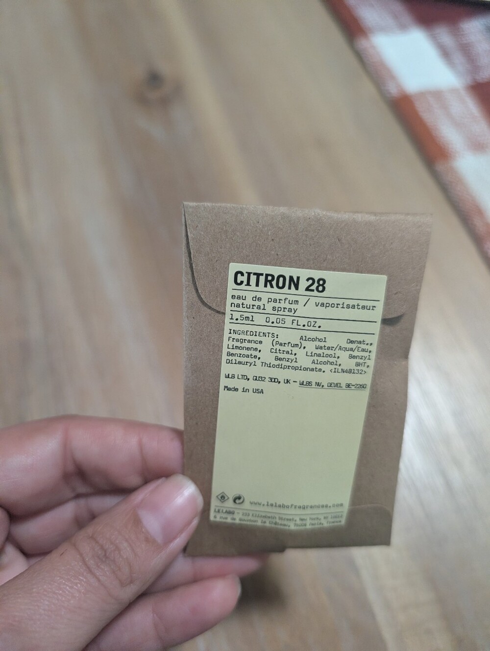 Le Labo Citron 28